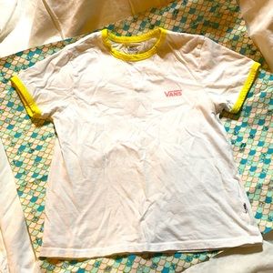 Youth Vans t-shirt “off the wall” Med 10-12